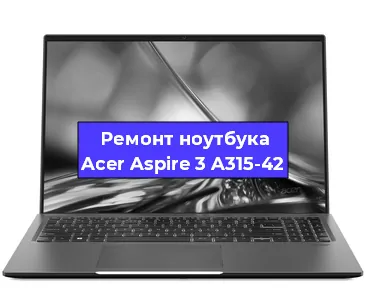 Замена экрана на ноутбуке Acer Aspire 3 A315-42 в Челябинске